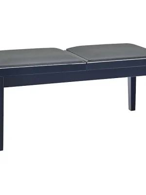 Topseller | K&M 13949 -21 Doppelsitz-Klavierbank, schwarz hochglanz/Kunstle.