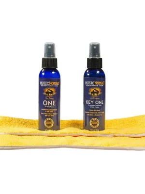 Sicher einkaufen | MUSIC NOMAD MN132 Premium Piano Care Kit Dreiteiliges Pflegeset für Pianos