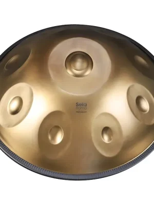 Kundenfavorit - SELA SE HP401 Nomo Handpan D Kurd 9+3 Edelstahl Steel Drum inkl. Rucksacktasche (440 Hz)
