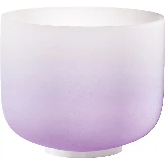 MEINL CSBC8B Sonic Energy Crystal Singing Bowl Kristallklangschale color-frosted 8Zoll/20cm, H4 | Nur begrenzt verfügbar