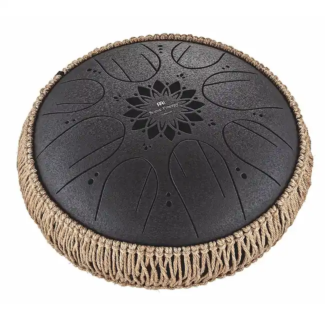MEINL MOSTD1BK Sonic Energy 10 Zoll Medium Octave Steel Tongue Drum, H Moll - Versand noch heute