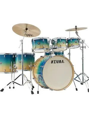 Nur solange der Vorrat reicht - TAMA CL72R-PCLP Superstar Schlagzeug + Hardware ohne Becken, caribbean laceb