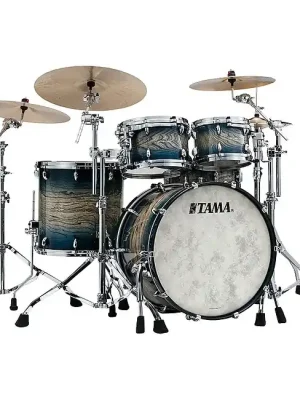 Extra sparen - TAMA TW42RZS-AIJB Star Drum Walnut 22-10-12-16 Shellset ohne Hardware, indigo japanese sen burst