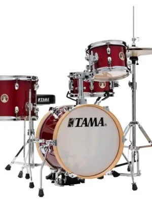 TAMA LJK44S-CPM Club-Jam Flyer Ultra Compact Shellset ohne Hardware & Becken, candy apple mist | Preisvorteil