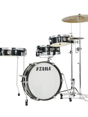 TAMA LJK48P-HBK Club-JAM Pancake Kit 18-10-13-12 Shellset ohne Hardware/Becken, hairline black - Extra-Rabatt