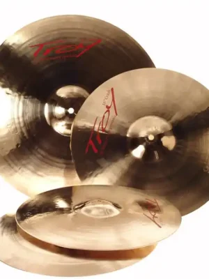 Top bewertet | MASTERWORK Troy Cymbal-Set 14-16-20 Beckenset brilliant inkl. Beckentasche