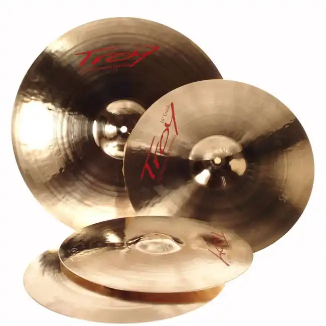 Top bewertet | MASTERWORK Troy Cymbal-Set 14-16-20 Beckenset brilliant inkl. Beckentasche