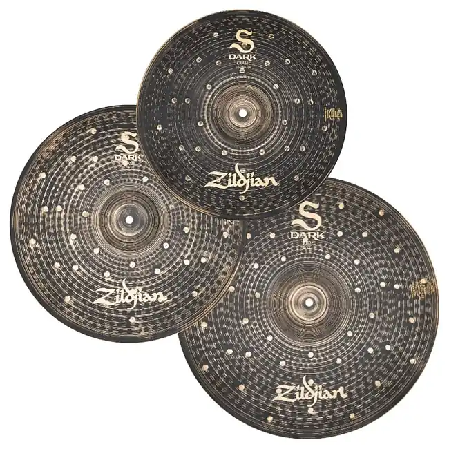 ZILDJIAN S Family Dark Cymbal Add-On Becken-Set, 16+18 Crash, 20 Ride, brilliant - Direkt bestellen