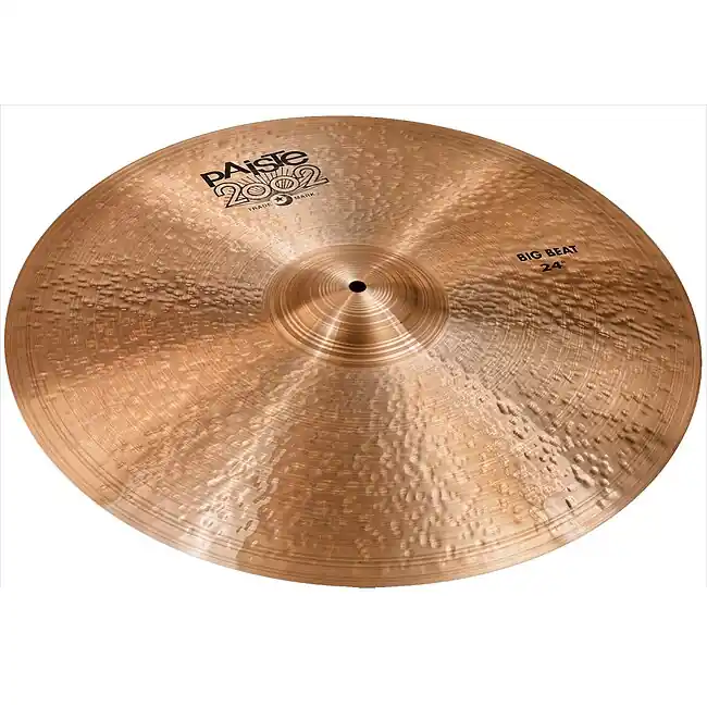 PAISTE 2002 Black Big Beat Crash/Ride Cym. 24 Zoll Becken, bronze - Sehr beliebt