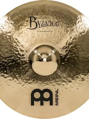 Jetzt sparen | MEINL B22HHC-B Byzance Brilliant Heavy Hammered Crash 22 Zoll, brilliant