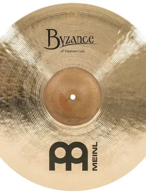 Nur für kurze Zeit - MEINL B18POC-B Byzance Brilliant Polyphonic Crash Cymbal Becken 18 Zoll, brilliant/raw LIMITED RUN