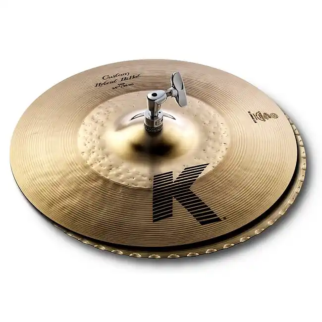 Jetzt zugreifen | ZILDJIAN K Custom Hybrid Hats Cymbal HiHat, 14,25 (36,20 cm), traditional (ZIK1226)