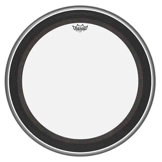 Extra-Rabatt - REMO BR-1320-00-SMT Ambassador SMT clear 20 Zoll Schlagfell, Bassdrum. Erste Wahl vieler Drummer.