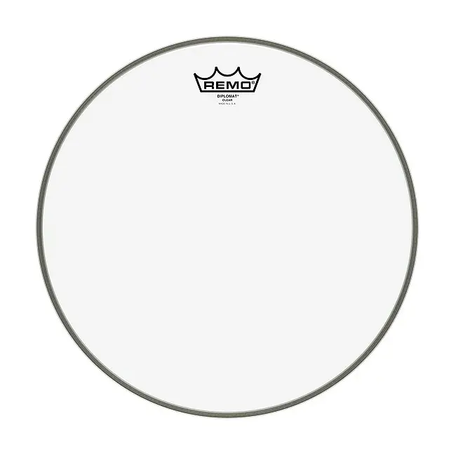 REMO SD-0114-00 Diplomat transparent 14 Zoll Resonanzfell, Snare Die erste Wahl vieler Drummer - Sparangebot