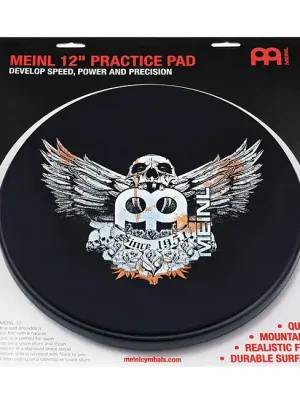 Markenqualität | MEINL MPP-12-JB Jawbreaker Practice Pad 12 Zoll Übungspad, doppelseitig
