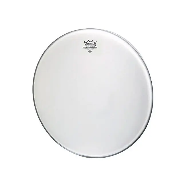 Hammerpreis - REMO BA-0118-00 Ambassador weiss rau 18 Zoll Schlagfell, Tom. Die Wahl soundbewusster Drummer.