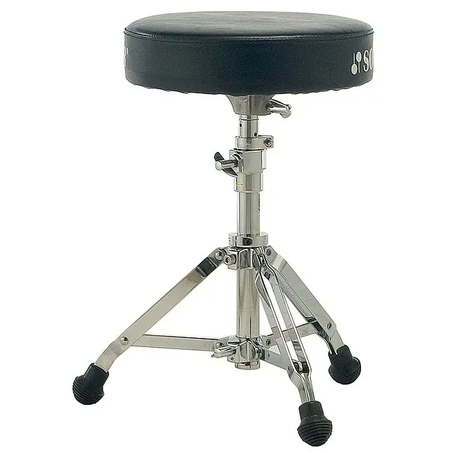 Einfache Rückgabe - SONOR DT 270 Throne Drumhocker, runder Kunststoffsitz