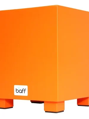 BAFF Kids Musikhocker 30 OR Musikmöbel/Cajon inkl. App Download, orange (214) | Neue Ware