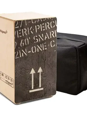 SCHLAGWERK CP404 BLK Snare 2inOne large Bundle Cajon black Edition inkl. Tasche | Reduziert