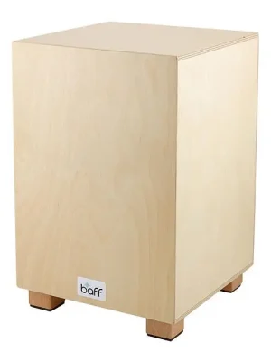 Kostenlose Rückgabe - BAFF Loungehocker Natural Cajon inkl. App Download (609)