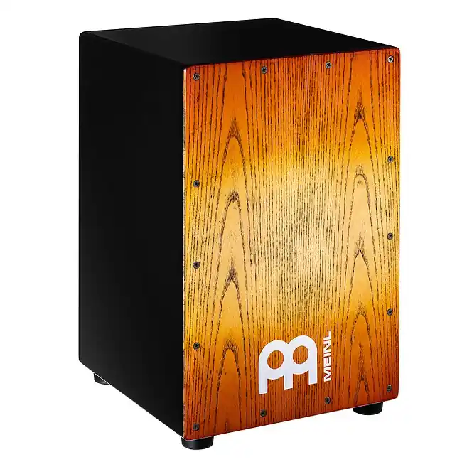 Schnelle Zustellung | MEINL MCAJ100BK-SAF Headliner Series Snare Cajon, Sonoran Amber Fade