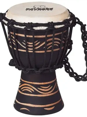 MEINL NINO-ADJ4-XXS Xtra Xtra small Moon Rhythm Mahagoni Djembe, schwarz - Jetzt sparen