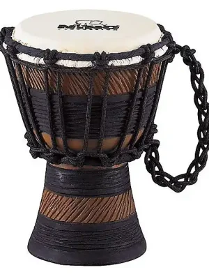 Expressversand - MEINL NINO-ADJ3-XXS Xtra Xtra small Earth Rhythm Mahagoni Djembe, braun/schwarz