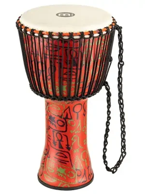 Gleich bestellen - MEINL PADJ1-L-G (Ziegenfell) Travel African Djembe 12 Zoll, pharaohs script