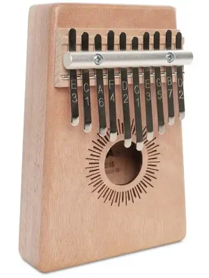 CASCHA HH 2145 Kalimba 10 Zungen inkl. Zubehör, natur - Werkspreis