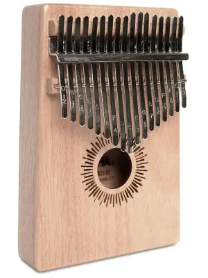 CASCHA HH 2146 Kalimba 17 Zungen inkl. Zubehör, natur - Sonderangebot