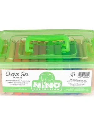MEINL NINOSET502 Claves Set in Box (für 24 Kinder) - Topseller