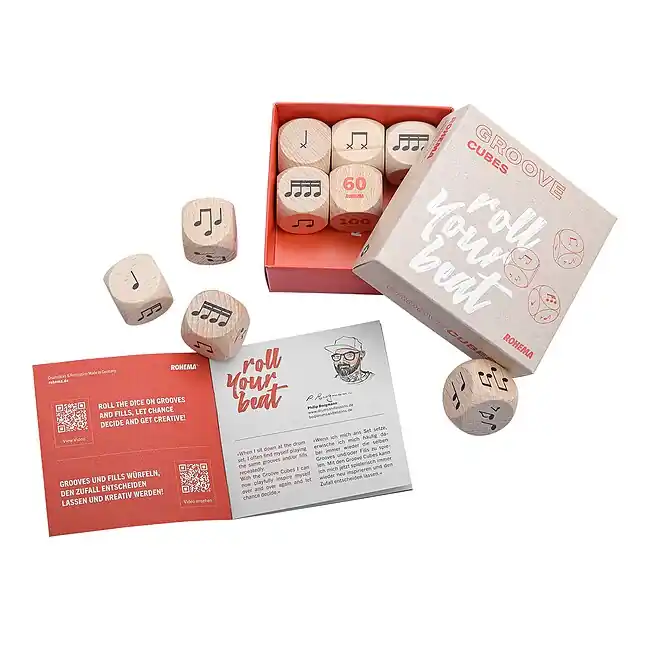 ROHEMA 618111 Groove Cubes (Stück) Kinderpercussion | Bewährte Qualität