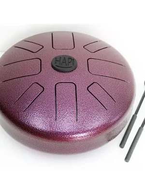 Extra sparen - HAPI PAAM432 Aura Steeldrum A-moll-Pentatonik Schlitztrommel (Tankdrum) inkl. Tasche (432Hz)