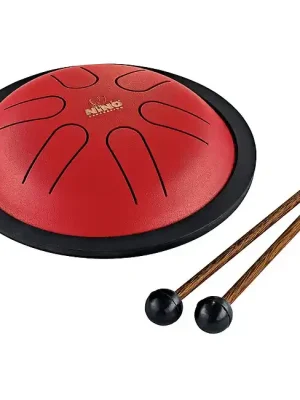 MEINL NINO980R Mini Melody Steel Tongue Drum Red - Neu hinzugefügt