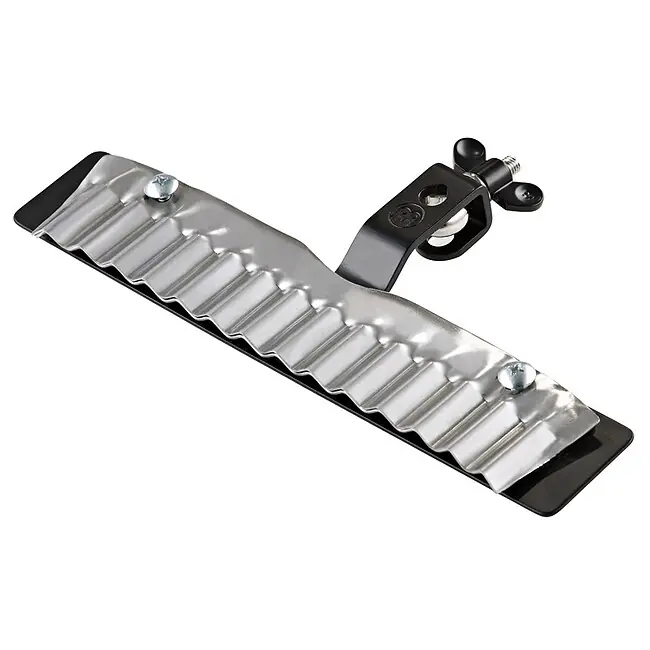 Nur noch wenige - MEINL Turbo Crasher Guiro-Instrument, schwarz