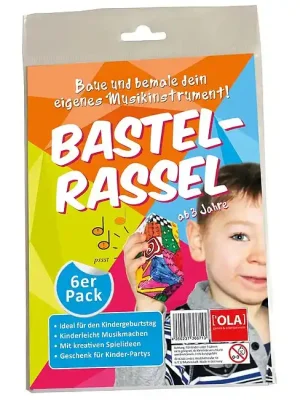 BAFF Bastelrassel (6 Stück) Shaker Bausatz (672) - Sehr beliebt
