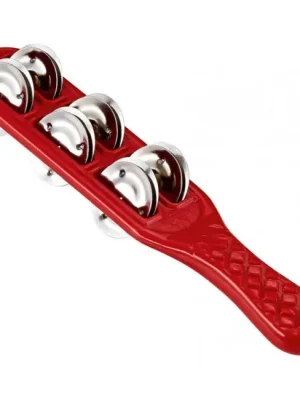 Begrenztes Angebot | MEINL NINO13R Jingle Stick Schellenstab, rot