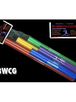 Verfügbar - BOOMWHACKERS BW-CG chromatisch Perkussions-Kunststoffröhren (5 Stk.)