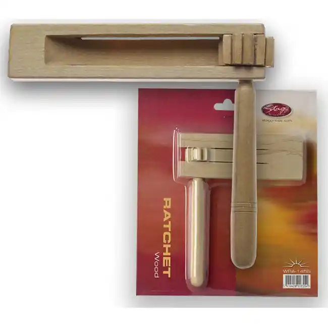 STAGG WRA-145 S Ratchet Holzratsche | Preis gesenkt