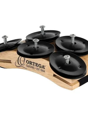 ORTEGA OSSFT-NT Singer/Songwriter Foot Tambourine, natural | Markenqualität
