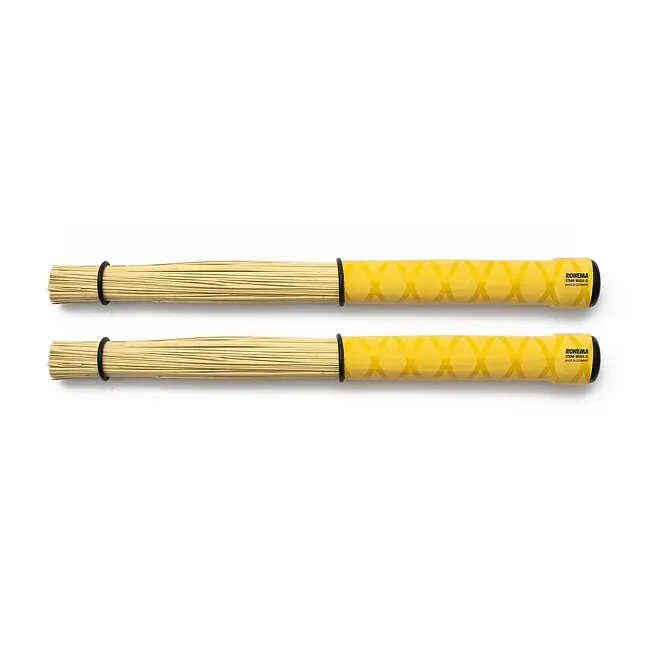 Herstellerpreis | ROHEMA 618057 Straw Brushes XL (Paar) Besen Drumsticks