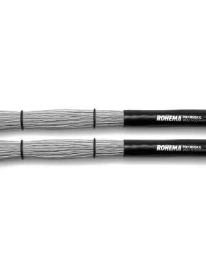 Bestseller | ROHEMA 61296 Poly Brushes XL (Paar) Besen Drumsticks