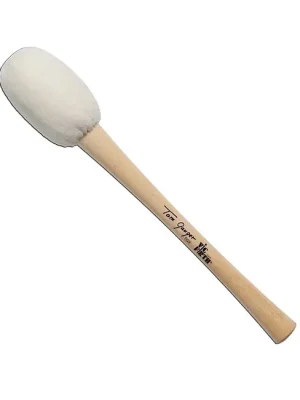 VIC FIRTH TG03 Tom Gaugner Marching Bass Mallet Schlägel (Stück), Hickory/Filz Molto - Expresslieferung