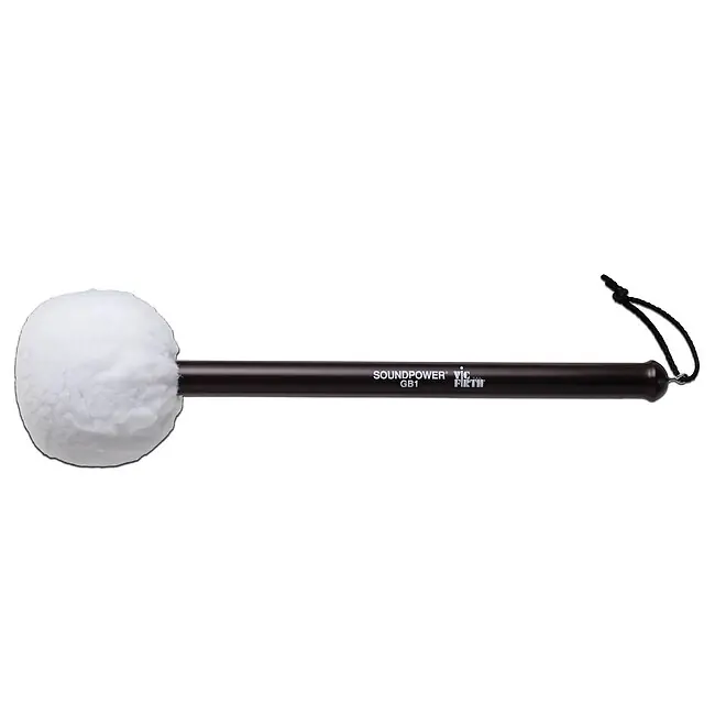Schnelle Zustellung | VIC FIRTH GB1 Soundpower Marching Bass Mallet Schlägel (Stück), Maple/Fleece large
