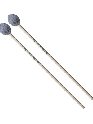Sonderpreis - VIC FIRTH M125 Robert van Sice Marimba Mallets Schlägel (Paar), Ahorn/Garnkopf medium hart