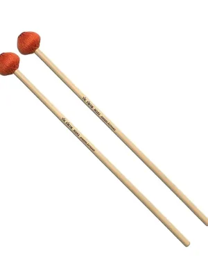 VIC FIRTH M292 Anders Anstrand Marimba Mallets Schlägel (Paaar), Rattan/Cordkopf medium | Nicht verpassen