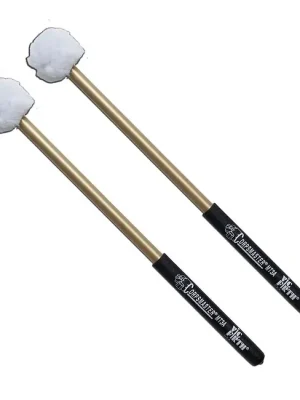 VIC FIRTH MT3A Corpsmaster Multi Tenor Mallets Schlägel (Paar), Aluminium/Fleece Soft - Neu hinzugefügt