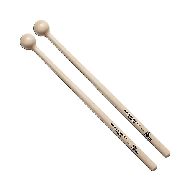 Nur heute | VIC FIRTH T5 American Custom Timpani Mallets Schlägel (Paar), Hickory Tip