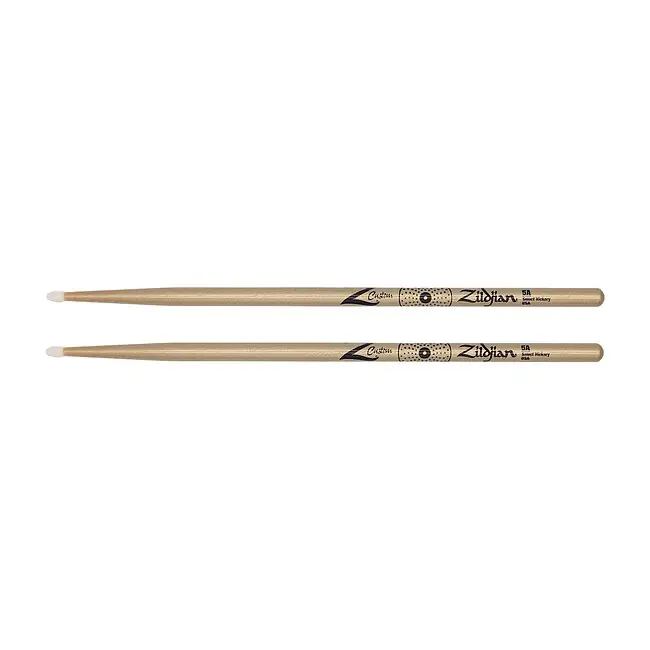 Premium - ZILDJIAN Z5ACGN Z Custom LE 5A Nylon Gold Chroma Limited Drumsticks (Paar)