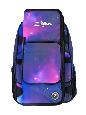 ZILDJIAN ZXBP00302 Student Backpack Purple Galaxy Rucksack - Versandbereit